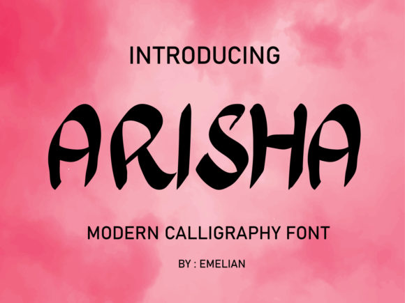 Arisha: The Bold and Friendly Script Font That Adds a Handwritten Touch to Every Project