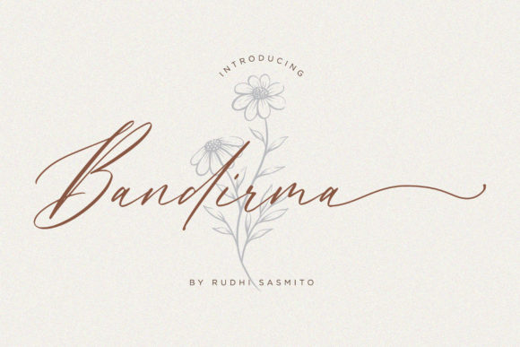 Bandirma: The Delicate Script Font for Elevated Designs