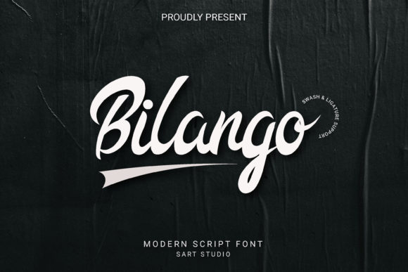 Bilango: The Trendy Script Font That Brings Designs Alive