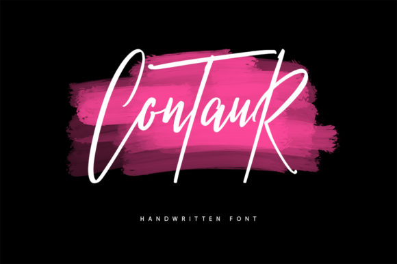 Contaur: The Modern Script Font Defining Contemporary Brand Personality