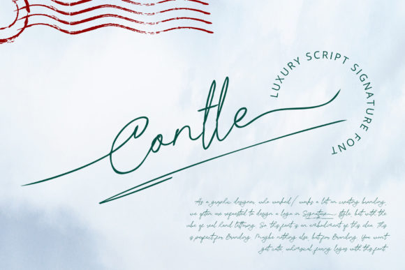 Contle: The Elegant Script Font for Adding a Handwritten Touch