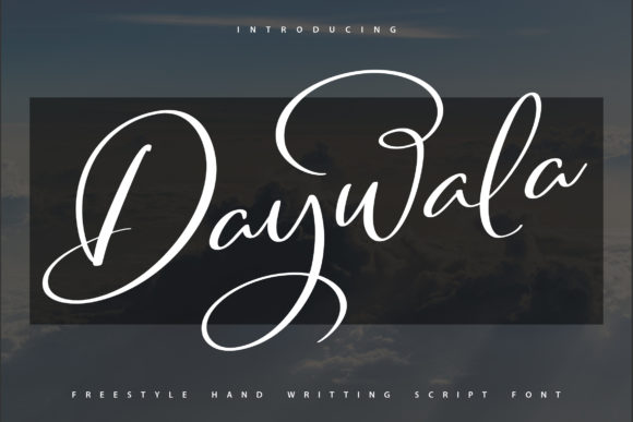 Daywala: An Elegant Script Font for Modern Design