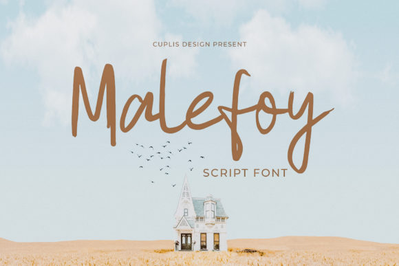 Malefoy: The Brush Script Font for Elegant Design
