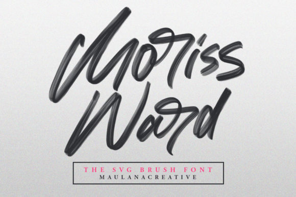 Moriss Ward: A Font for Elegant, Handwritten Designs