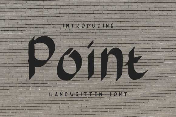 Pointed: The Modern Script Font for Defining Your Ideas