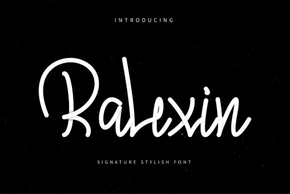 Ralexin: A Casual Script Font for a Handwritten Touch