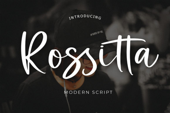 Rossitta: A Modern Script Font for Elegant Design