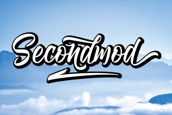 Secondmod: A Modern Delicate Script Font for Romantic Design Projects