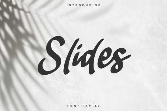 Slides: The Versatile Script Font for Modern Creatives