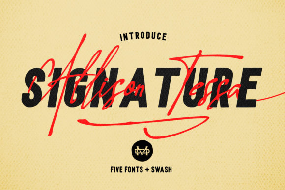The Allison Tessa Duo Font: One Tool, Three Unique Styles