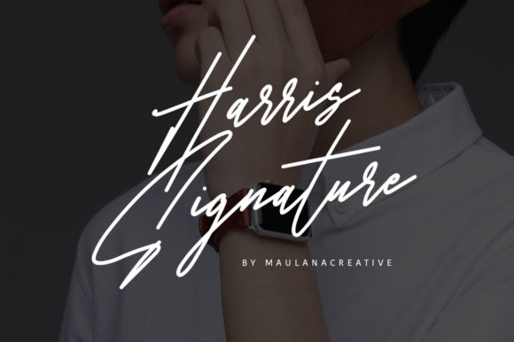 The Art of Harris Signature: Elegant Script Typography