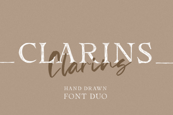 The Beauty of Clarins: A Duo Font for Creative Elevation