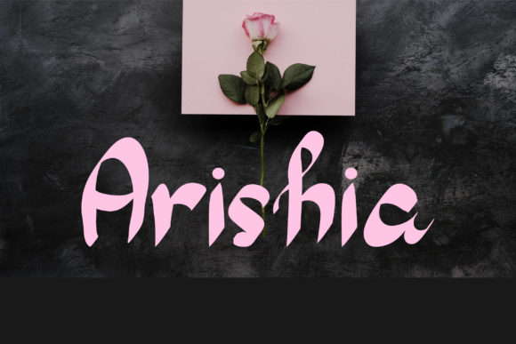 The Elegance of Arishia: The Handwritten Font for Modern Connection