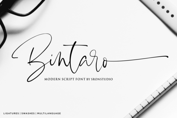 The Elegance of Bintaro: A Script Font for Modern Elegance