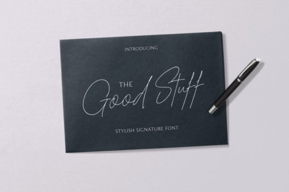 The Good Stuff: A Signature Font for Authentic Connection