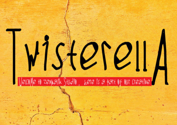 Twisterella: A Font for Bold Creativity