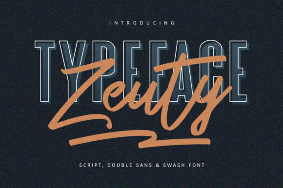 Zeuty: The Dynamic Duo Font Designed to Elevate Your Projects